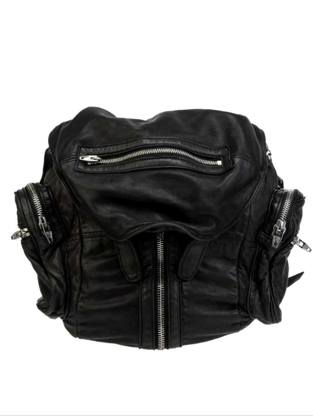 Alexander Wang Black Leather Marti Converible Backpack - Picture 2 of 15